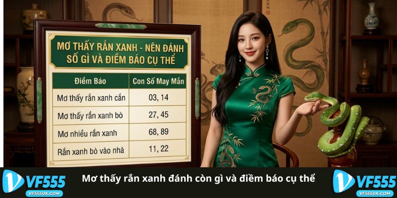 Mơ Thấy Rắn Xanh Đánh Con Gì? Chốt 64 Đổi Đời Hôm Nay 3 Mơ thấy rắn xanh đánh còn gì và điềm báo cụ thể