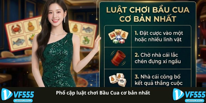 Áp Dụng 4 Cách Chơi Bầu Cua Luôn Thắng Tỷ Lệ Trúng 95% 1 Phổ cập luật chơi Bầu Cua cơ bản nhất
