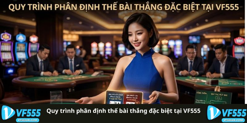 Tới Trắng Tiến Lên VF555 | Giải Mã Luật Chơi Chính Xác 2 Quy trình phân định thế bài thắng đặc biệt tại VF555