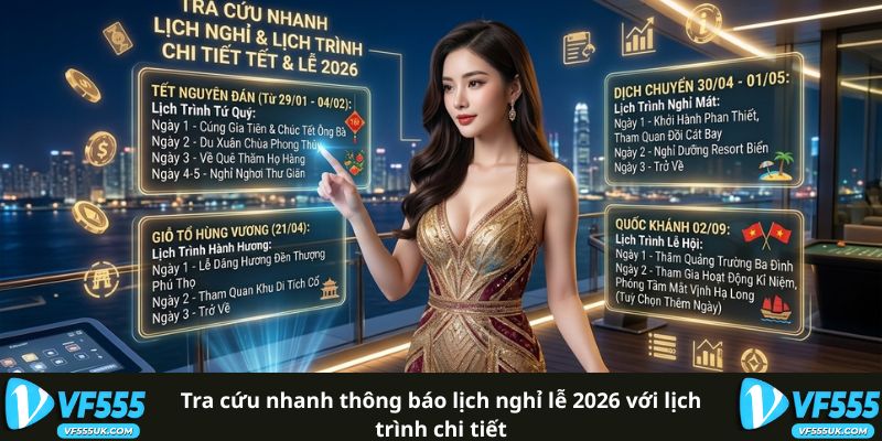 Thông Báo Lịch Nghỉ Lễ 2026 Với 5 Đợt Nghỉ Dài Kỷ Lục 1 Tra cứu nhanh thông báo lịch nghỉ lễ 2026 với lịch trình chi tiết